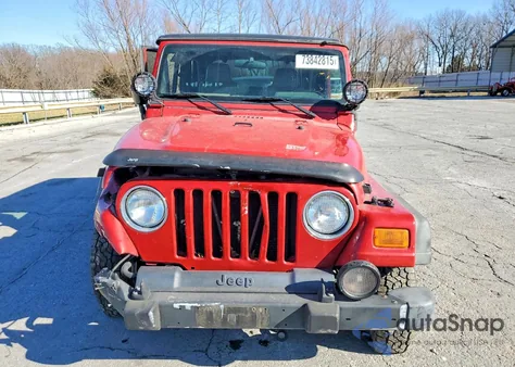 2003 Jeep Wrangler / Tj Sport из США, поврежденный, VIN 1J4FA49S93P303948